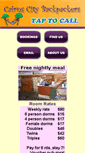 Mobile Screenshot of cairnscitybackpackers.com